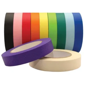Custom Sensitive Color Masking Tape Rubber Adhesive Single Sided No Residue Glue Artist Tape for Art Students Panting