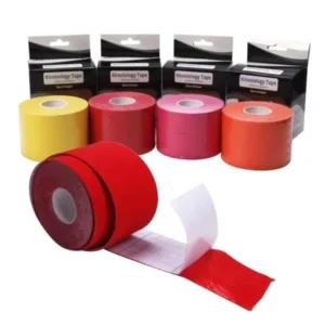 Custom Size Muscle Therapy KT Tape Strapping 5cm 5m Waterproof Sports Kinesiology Tape With Box