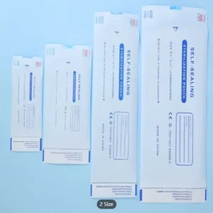 Custom Size Printed Medical Self Seal Sterile Plastic Bags Autoclave Sterilizer Bags Pouch for Dentist Tools