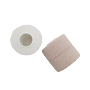 Custom Sizes Heavy Adhesive Elastic Bandage Tape Cotton Soft Hyposensitive Heavy EAB Tape White Skin Color Medical Grade