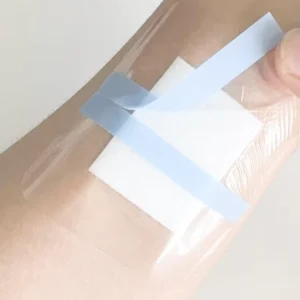 Custom Source Manufacturer Cotton Core PU Film Plaster Health Care Waterproof Wound Dressing Transparent Adhesive Dressings