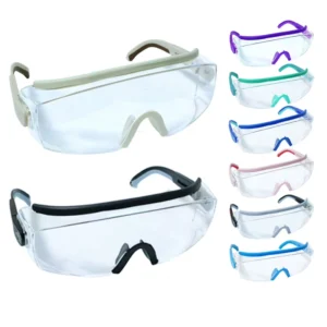 Custom Surgery Patient Protection Lenses Prescription Goggles Ansi Z87.1 Anti Fog Dust Stylish Clear Safety Glasses