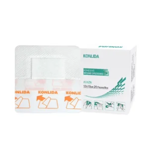 Custom Surgical Use Soft Fabric Self Adhesive Wound Dressing for Post Op Wound Care