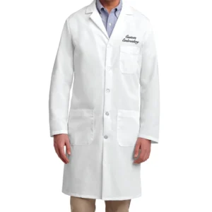 Custom Unisex Long Sleeve White Cotton Polyester 65% Polyester S 4XL Needle Detection Lab Coat Uniforms Hospital