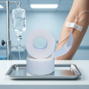 Custom Waterproof Breathable High Adhesion Medical Non woven Micropore Surgical Tape for Catheter and Dressing Fixation