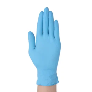 Custom White Nitrile Gloves Disposable Powder Free High Standard Laboratory Exam Medical Food Handling Gloves