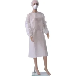 Custom White PP 20gsm Dental Disposable Isolation Gown Non Woven Medical Protective Clothing Hospital Uniform