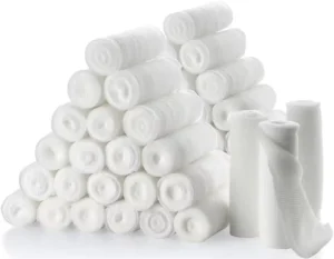 Custom Wound Care Medical Product Compliant First Aid Elastic Bandage Medical Bandage Roll