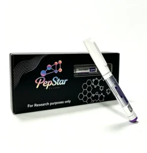 Custom logo Hologram Pen Box Luxury Matt Lamination UV Coating Cardboard Injection Pen Box Label Vial Peptide Packaging Gift Box