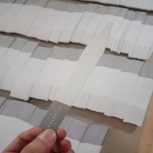 Custom logo Perfume Blotter test Strip Printing Perfume test Paper