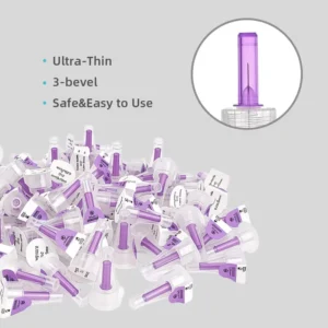 Customizable 32g 4mm 26g 29g 12mm Veterinary Pen Needle 31g 5mm 6mm 8mm Dog Use Eco Friendly CE Certified