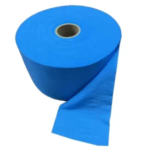 Customizable High Stretch Blue Plain Elastic Eye Cover Breathable Lightweight Laminated Nonwoven Fabric Eco Friendly