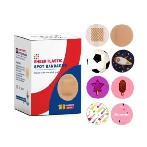 Customizable Kids Cartoon Disposable Adhesive Band-Aids Waterproof Breathable PE Elastic Fabric EO Sterilized CE Certified