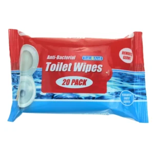Customizable Non Woven Antibacterial Household Bathroom Toilet Seat Cleaning Wet Wipes