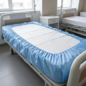 Customizable Size Stretchable 3 Ply Fluff Pulp Water Repellent Disposable Bed Sheet Underpad for Healthcare Hospitals