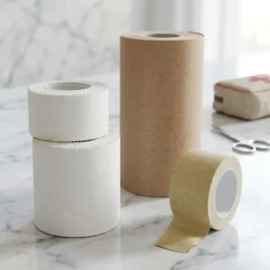 Customizable Size Surgical Wound Tape Breathable Polyester Cotton Tape Hypoallergenic Medical Tape Roll