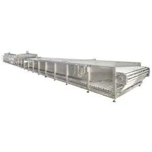 Customize Fruit Vegetable Roller Sterilization Machine Can Food Slice Function Fast Heating 2000KG Capacity