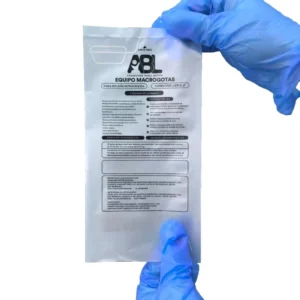 Customize Medical Grade White Transparent PE Pouch Hot Stamping for Hospital Sterile Alcohol Swab Consumables Packaging ISO9001