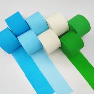 Customize Size Colorful Crepe Paper Roll