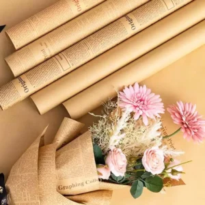 Customize Tissue Silk Wrapping Paper with logo for Clothes Flower Wrapping Paper Double Sided