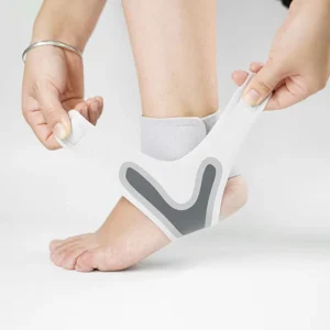 Customized Adjustments Breathable Sports Ankle Strap Sleeve Compression Protector for Men and Women Elastic Thin Ankle Support