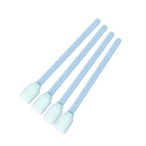 Customized Blue Green Color TX707A Printhead Foam Cleaning Swabs for Inkjet Printer Head