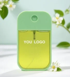 Customized Brand Logo Touch Hand Sanitizer with Fruit Flavor Antimicrobial Hand Wash Perfume Spray Chemical Ingredients