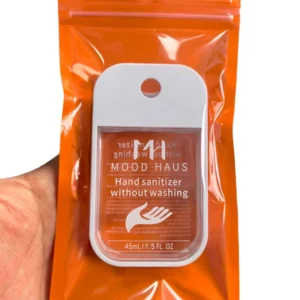 Customized Brand Logo Touch Hand Soap Fresh Fruit Scents Kills Germs Hydrating Waterless Liquid Spray Mist
