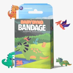Customized Breathable Safety Waterproof Kids Band-aids Different Shapes Bandages Bulk Cohesive Adhesive Wound Plaster