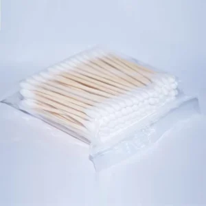 Customized Cotton Swabs Wet Wipe Ear Big Baby Double Head Dog Ear Cleaner Bamboo Paper Stick CE ISO Certified Cotton Swab
