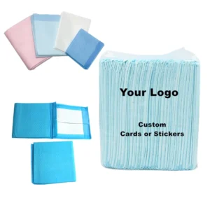Customized Design Adult Medical Care Super Absorption Size 60x90cm 5 Layers Quick Dry Incontinence Disposable Pad