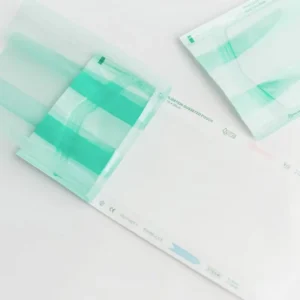 Customized Disinfection Gusseted Reel Pouch Roll for Medical Autoclave Sterilization Packaging