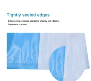 Customized Disposable High Pressure Sterilization Bag with Paper plastic Material for Dental Use