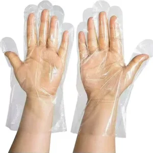 Customized Disposable Plastic Protective Gloves TPE Gloves for Restaurant