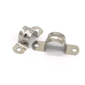 Customized Heavy Duty Galvanized U Type Metal Steel Saddle Pipe Clamp Inch Measurement System