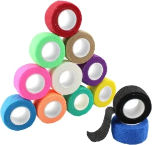 Customized High Quality Sports Wrist Ankle Protection Self Adhesive Bandage Roll Elastic Golf Finger Tape
