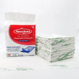 Customized Incontinence Absorbent Pads Disposable Blue Film Urine Pad Nursing Pads for Adults