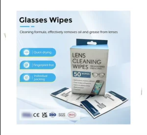 Customized Led Screen Cleaning Wipes Dust proof 12* 15CM Cleaning Glasses Wipes