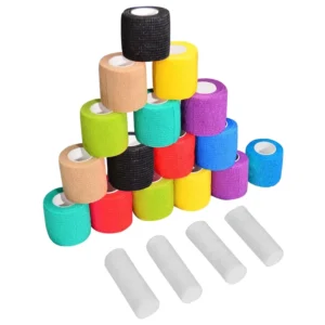 Customized Logo Printed One Time Pet Sex Adhesive Bandage Protective Self Adhesive Waterproof Bandage Crepe Bandage