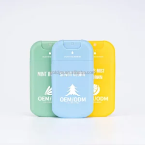 Customized Logo Solid Form Hand Sanitizer Flower Fruit Scent 75% Alcohol Transparent Custom Color 99.99% Germ Protection