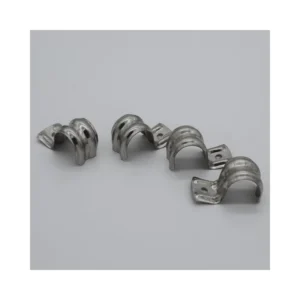 Customized Metric Galvanized Zinc Stainless Steel Single Saddle for Construction Site and Home