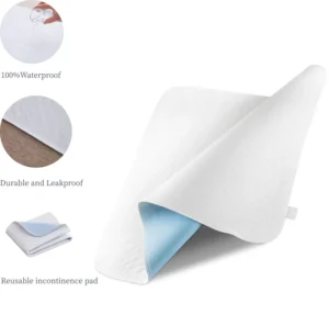 Customized Non-Slip Incontinence Bed Pads Reusable Washable Waterproof Pee Pads for Dogs