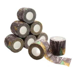Customized Non Woven Camo Gym Wrap Camouflage Self Adhesive Cohesive Bandage Camo Sports Cohesive Bandage