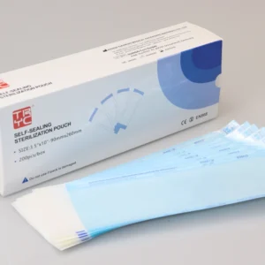 Customized OEM Medical Self Sealing Stretch Film Sterilization Pouches for Dental Tools 50micron ISO 13485 Certified Rigid