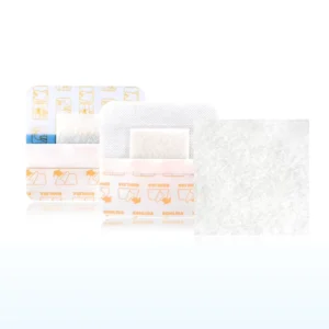 Customized OEM Self adhesive Waterproof Hydrophilic Fiber Wound Dressing for Wound Care Hospital Grade