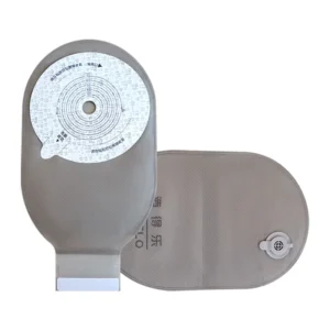 Customized One Piece Hook Loop Proof Leak Stoma Ostomy Colostomy Bag Far Infrared Disinfecting CE