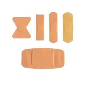 Customized PE PVC PU EVA Fabric Cotton Non woven Foam Band Aid Adhesive Bandage Wound Plaster with CE ISO