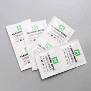 Customized Packaging Logo Eyeglasses Cleaning Wipe Antibacterial Lens Screen Sunglasses Camera Clean Wet Wipes