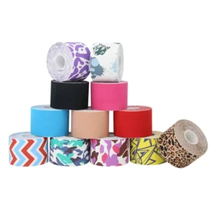 Customized Self Adhesive Non Woven Cohesive Bandage Wrap Wrist Ankle Elastic Athletic Sports Tape