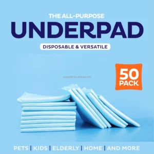 Customized Size Adult Incontinence Skin friendly Disposable Adult Under Pads for Pad Daily Household Use